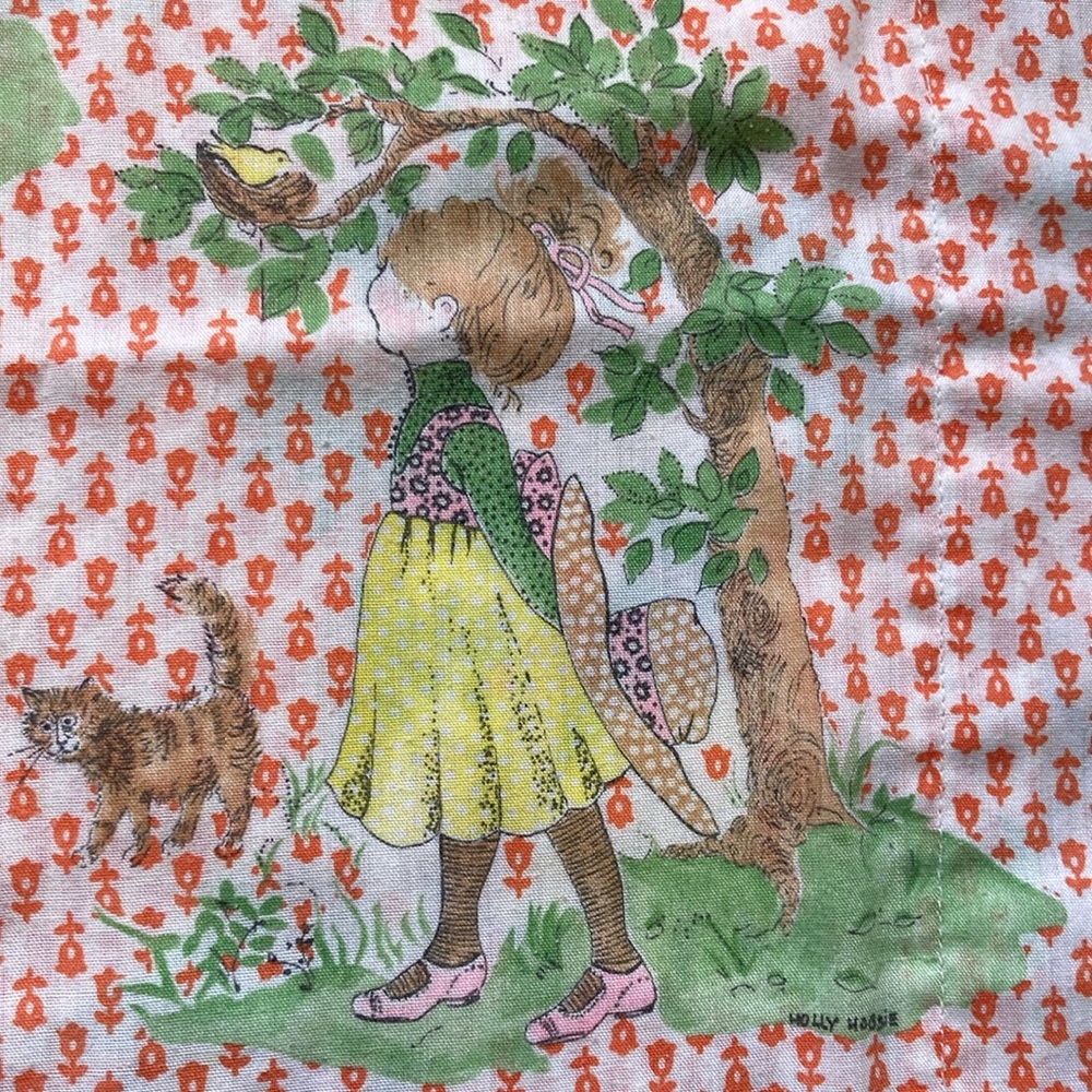 Vintage Holly Hobbie small pillowcase - Picture 3 of 4